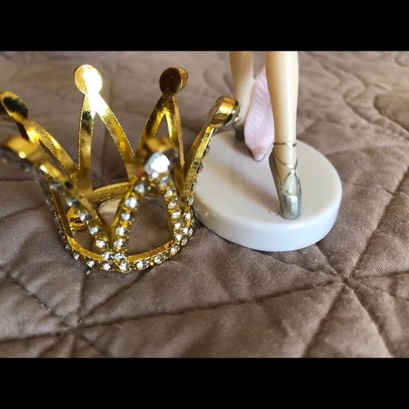 Happy Brithday White Elegant Ballet Girls Decorati - Picture 3 of 3